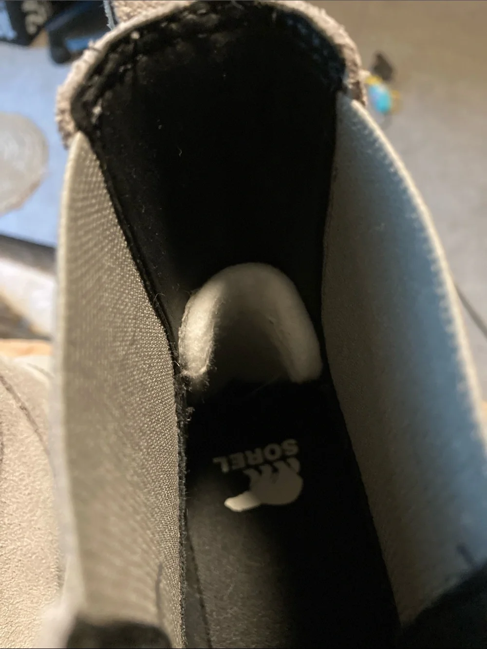 Sorel waterproof suede